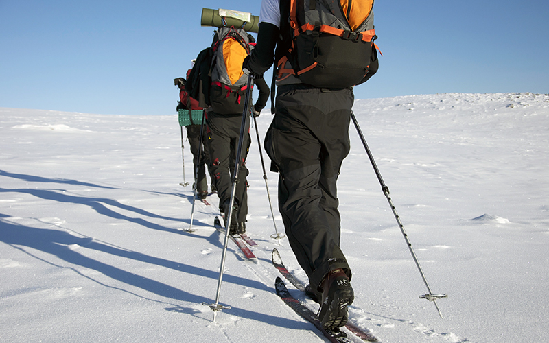 ski tour in Laponia